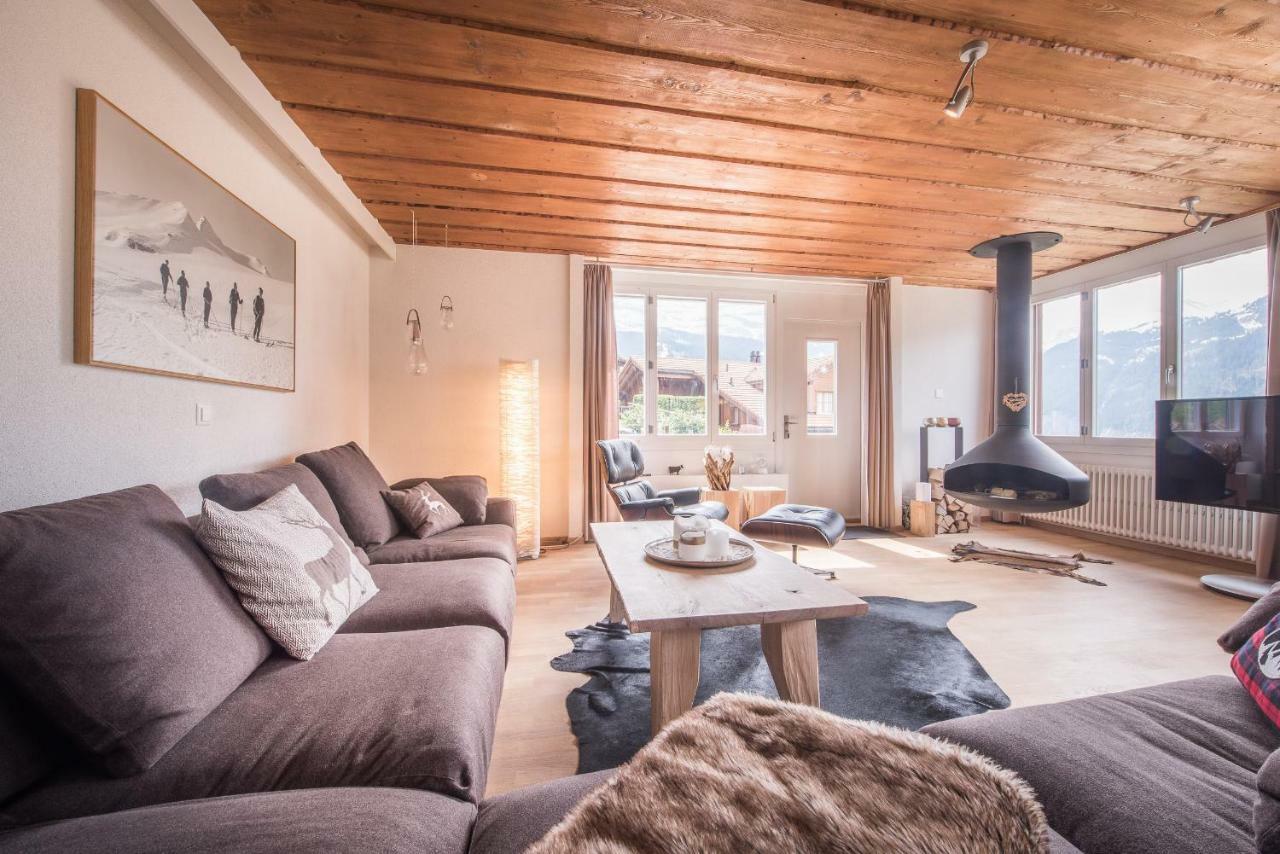 Schweizerheim Residence 11 Венген Екстериор снимка