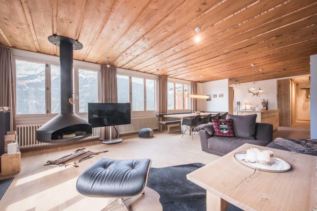 Schweizerheim Residence 11 Венген Екстериор снимка