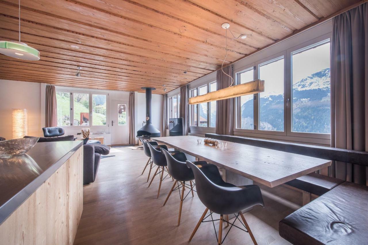 Schweizerheim Residence 11 Венген Екстериор снимка